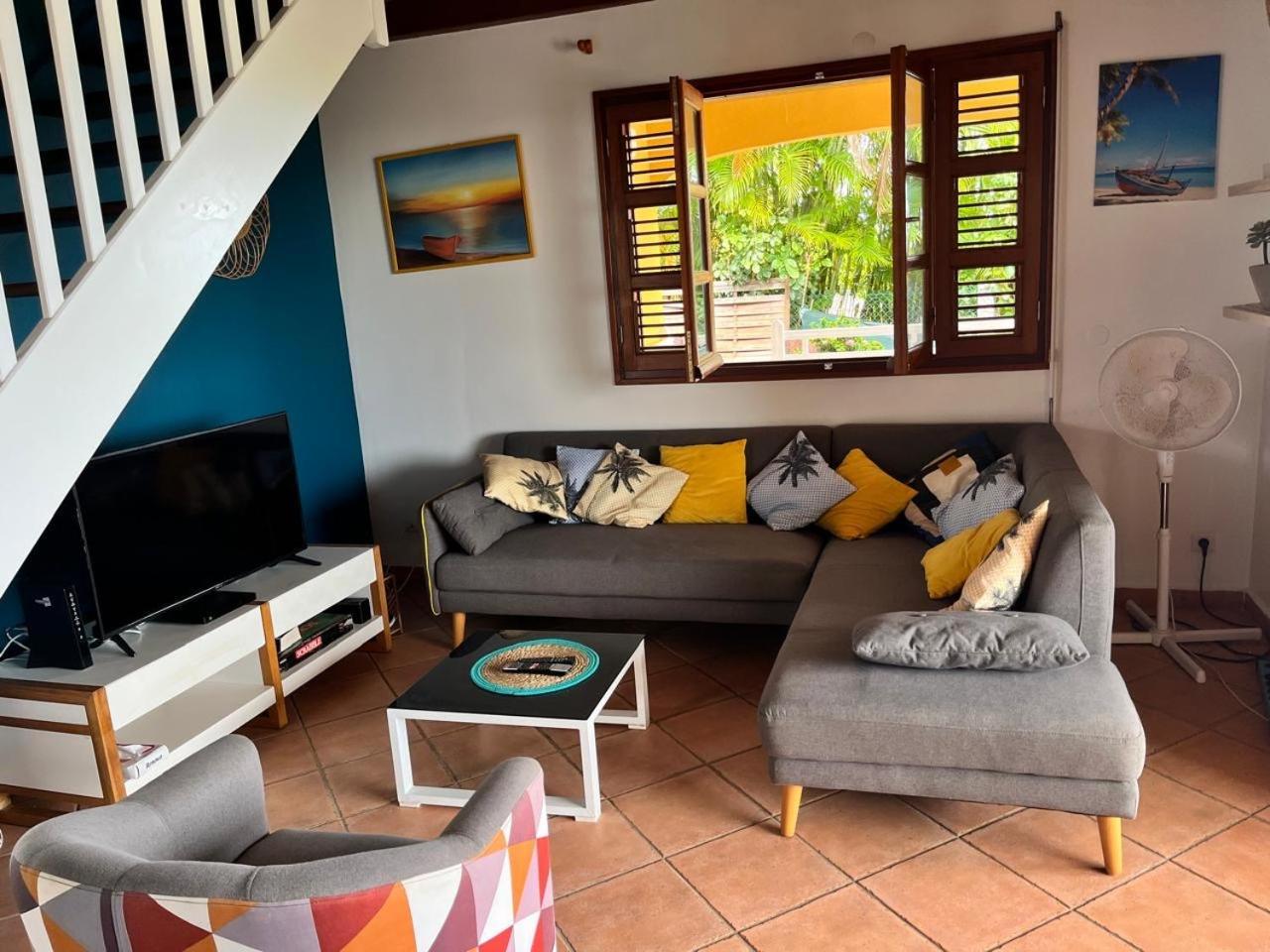 Mango Sea -Villa "Maracudja" Et Appartement "Jojoba" Avec Piscine & Vue Sur Les Iles 圣弗朗索瓦 外观 照片
